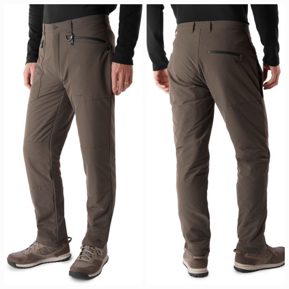 Rohan Men's Bracken Brown Stretch Bags Walking Trousers size 38 Short
